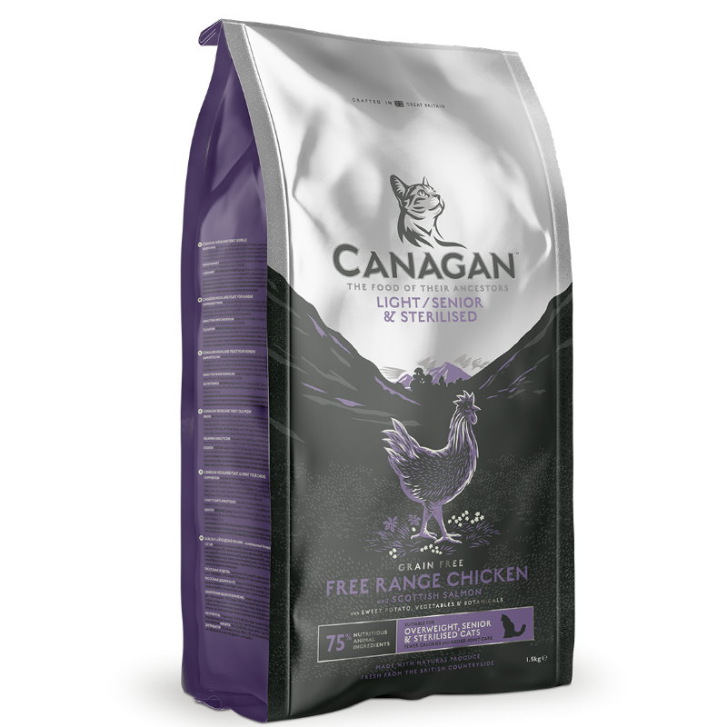 無穀物走地雞貓配方(減肥/高齡)