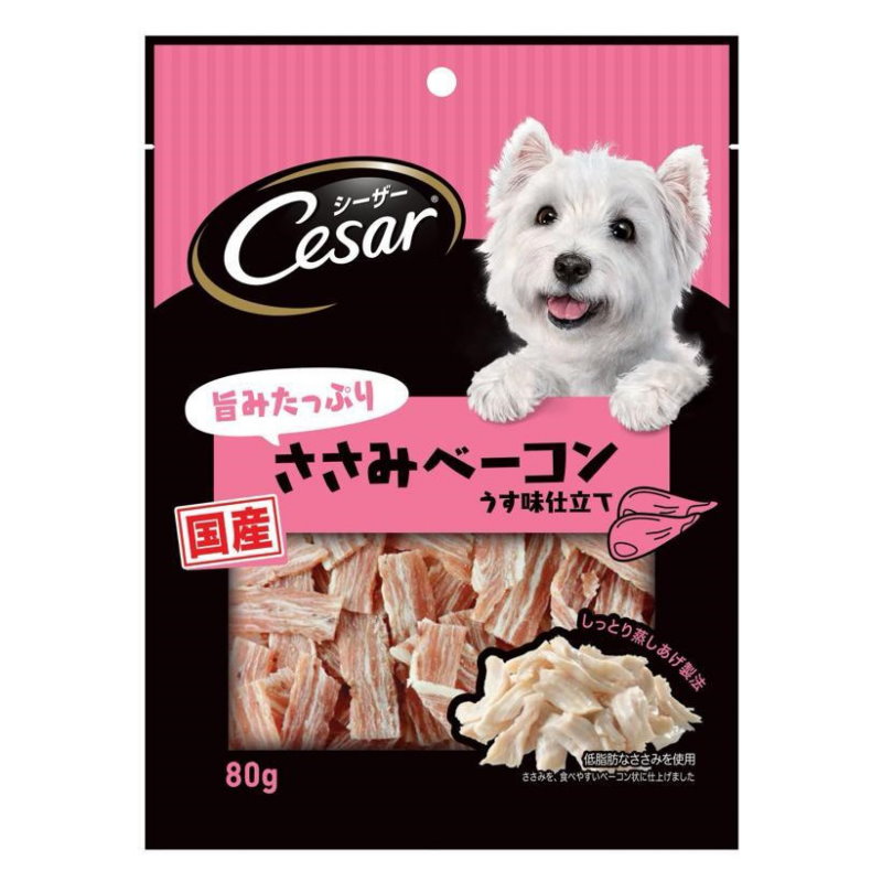 狗小食 低脂雞肉煙肉絲