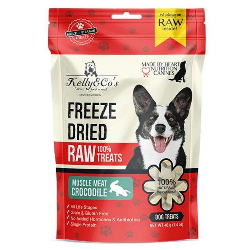 凍乾狗小食-鱷魚肉