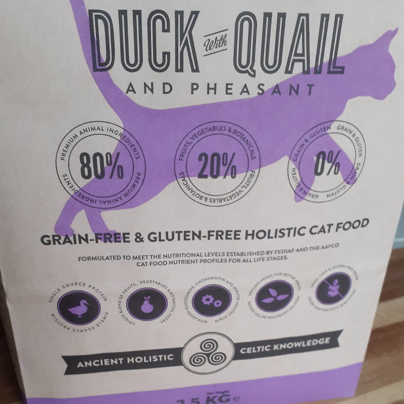 鴨肉鵪鶉野雞無穀物防敏全貓糧