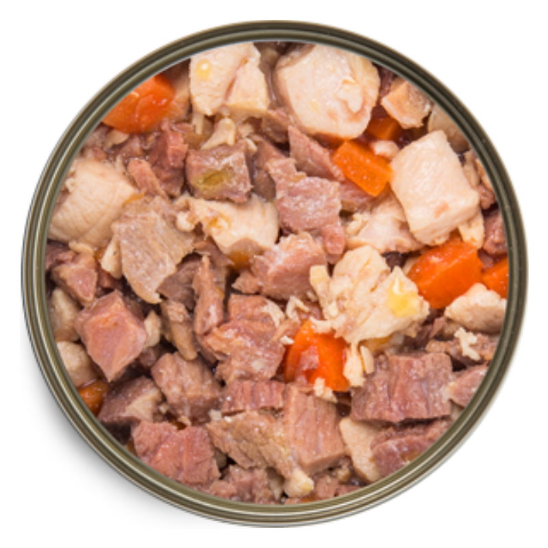 雞、牛、糙米、菜 (703)