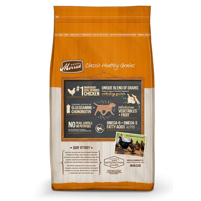 經典雞肉糙米豌豆配方